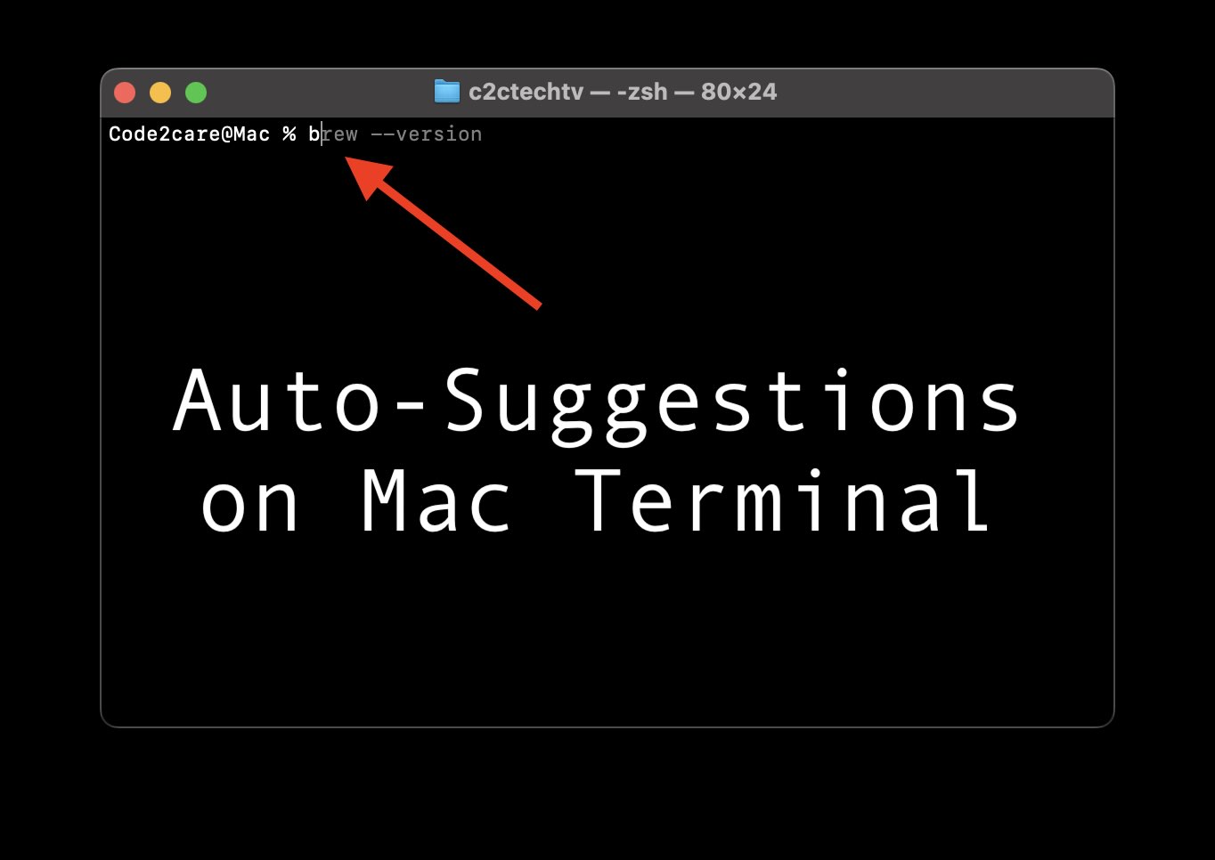 Turning on Auto-Suggestions on Mac Terminal